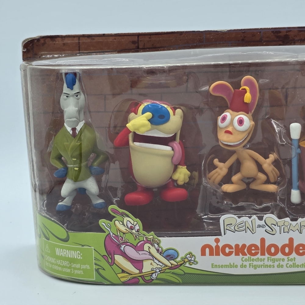 Nickelodeon Ren & Stimpy Collector Toy Figure Set - Picture 2 of 10